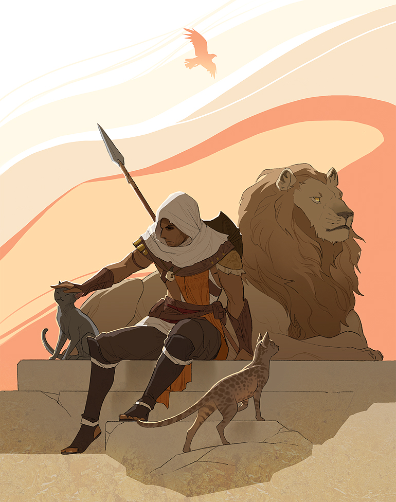 Big kitty small kitty by sandara