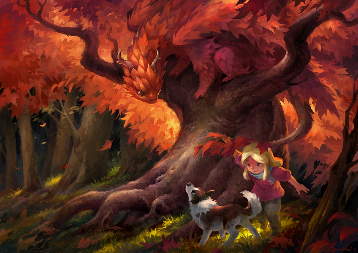 Autumn Leaves by sandara on DeviantArt