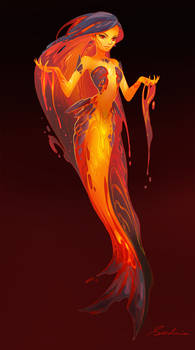 Lava Mermaid