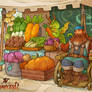 Flamecraft Vegetable Stall