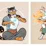 Water Tiger and Fire Rabbit