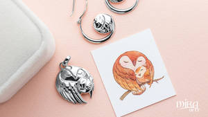 Owl pendants