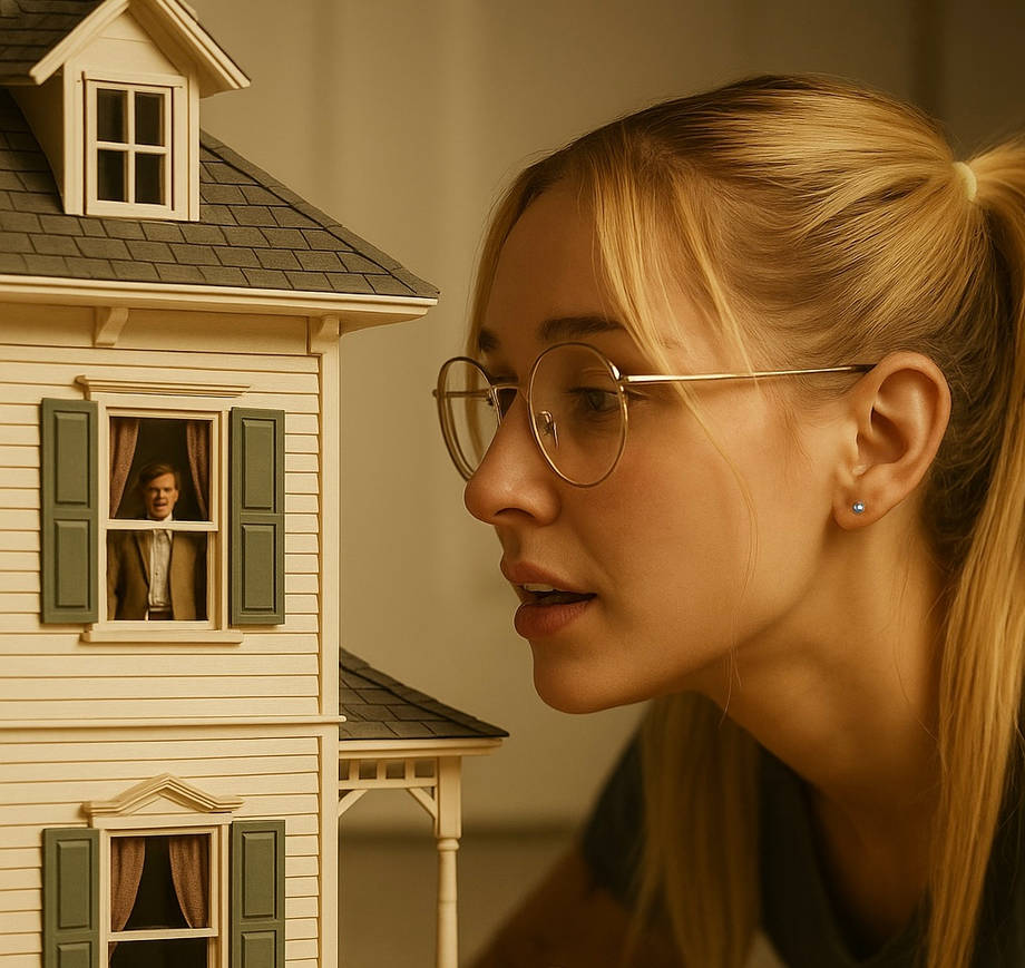 Giant Wife And The Shrinking Man In His Dollhouse By Shrinkee314 On giant-wife-and-the-shrinking-man-in-his-dollhouse-by-shrinkee314-on