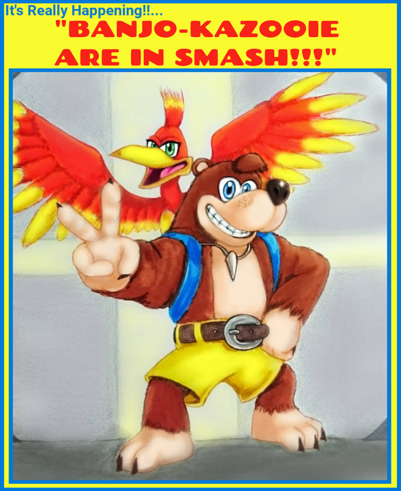 BANJO-KAZOOIE IN SMASH BROS ULTIMATE!!!