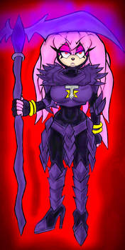 Commission- Evil Battle Maiden Sky