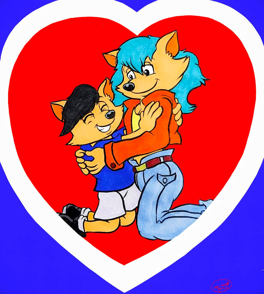 Commission Loving Aunt and Nephew by MelSky on DeviantArt