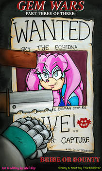 Gem Wars Pt3- Bribe or Bounty Comic Cover
