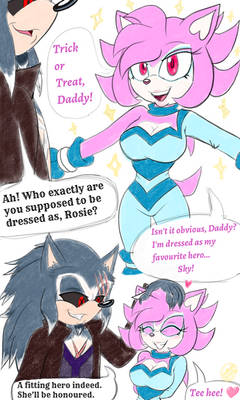 Commission: Rosie's Halloween Costume