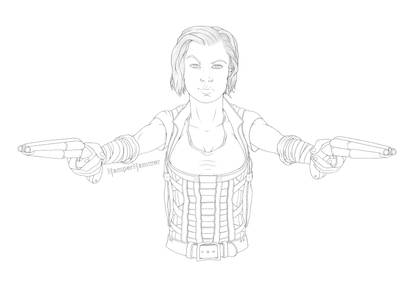 Resident Evil 5 Retribution (Alice and Ada) by MRCALIBAN on DeviantArt