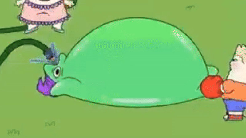 Glep Inflation Smiling Friends - Glep Water Inflation by corthenDetour on DeviantArt