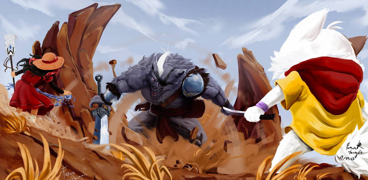 Boss fight by fanoaharinjato on DeviantArt