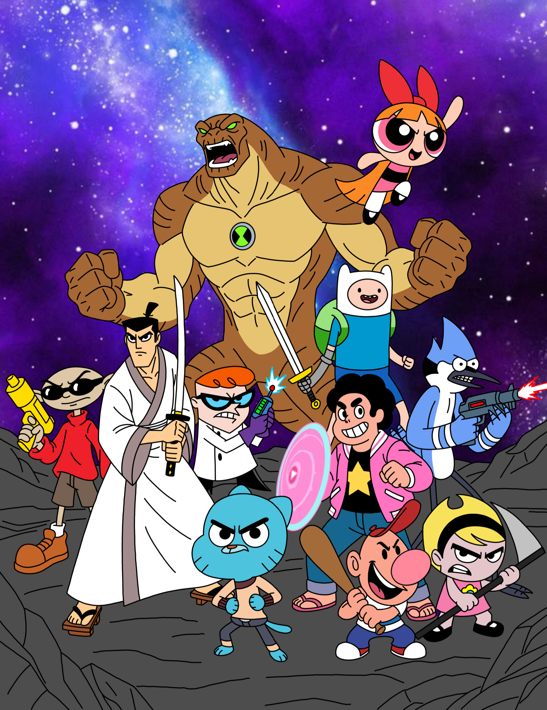 Way Deviantart Cartoon Team Cartoon Network by dragonkid18 on DeviantArt