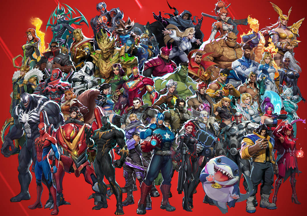 Marvel Rivals Roster Without Names Marvel Rivals Roster So Far by dragonkid18 on DeviantArt
