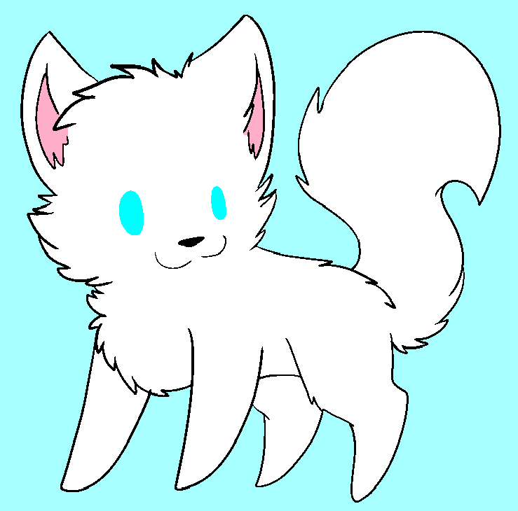 Fluffy ref sheet by HigherGlassFeline on DeviantArt