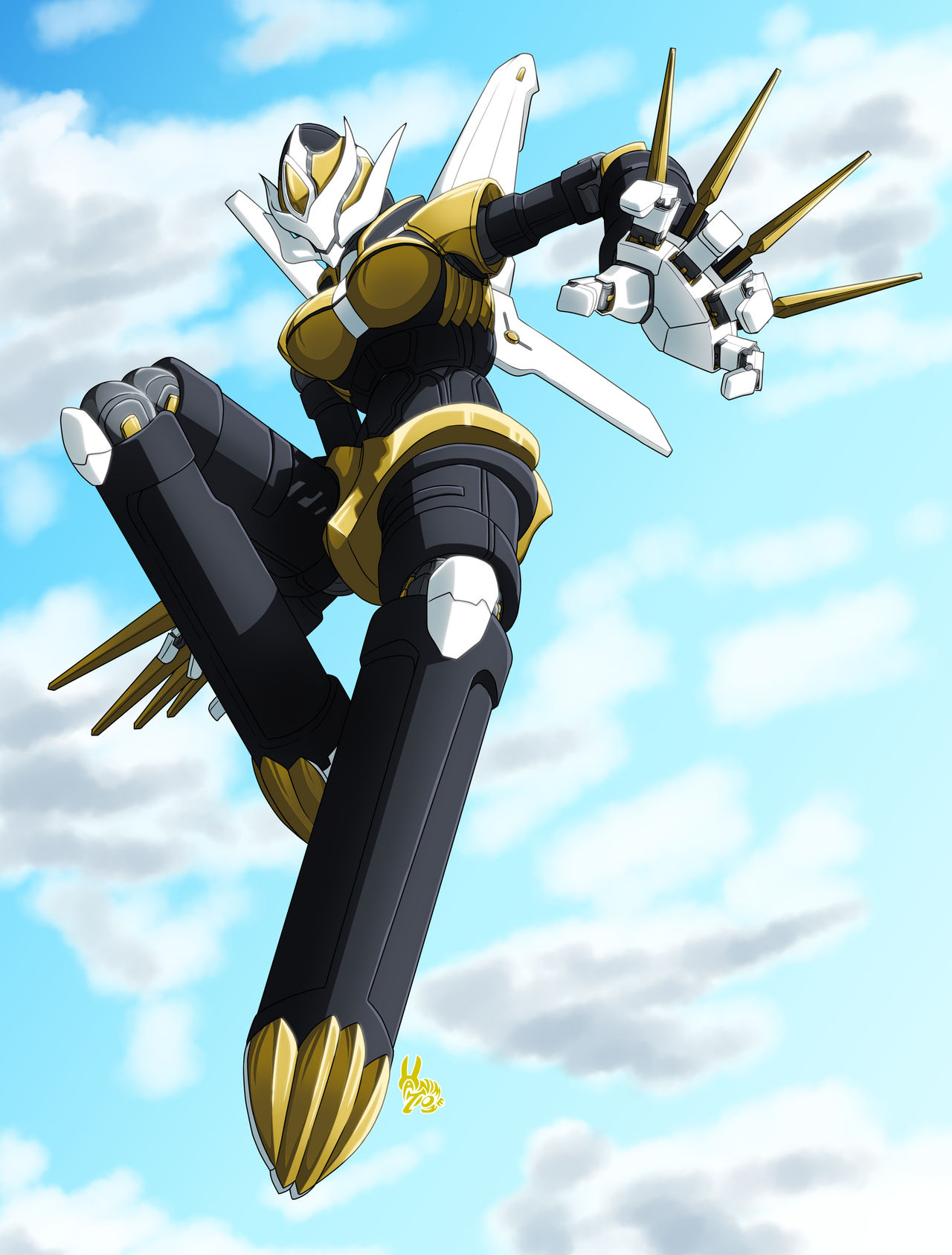 ReadingRidley M_Commission - Fly High by Hanimetion on DeviantArt