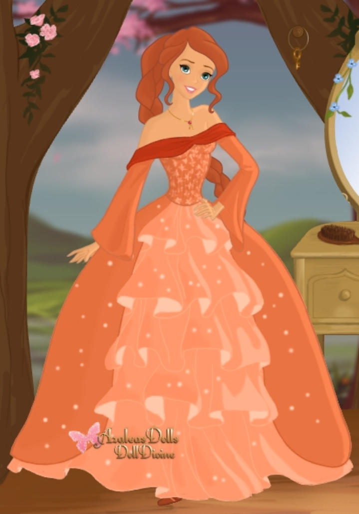 disney princess with orange dress Cool and Interesting Things to Learn About Disney Princess Outfits
