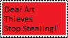 Stamp for Art Thieves