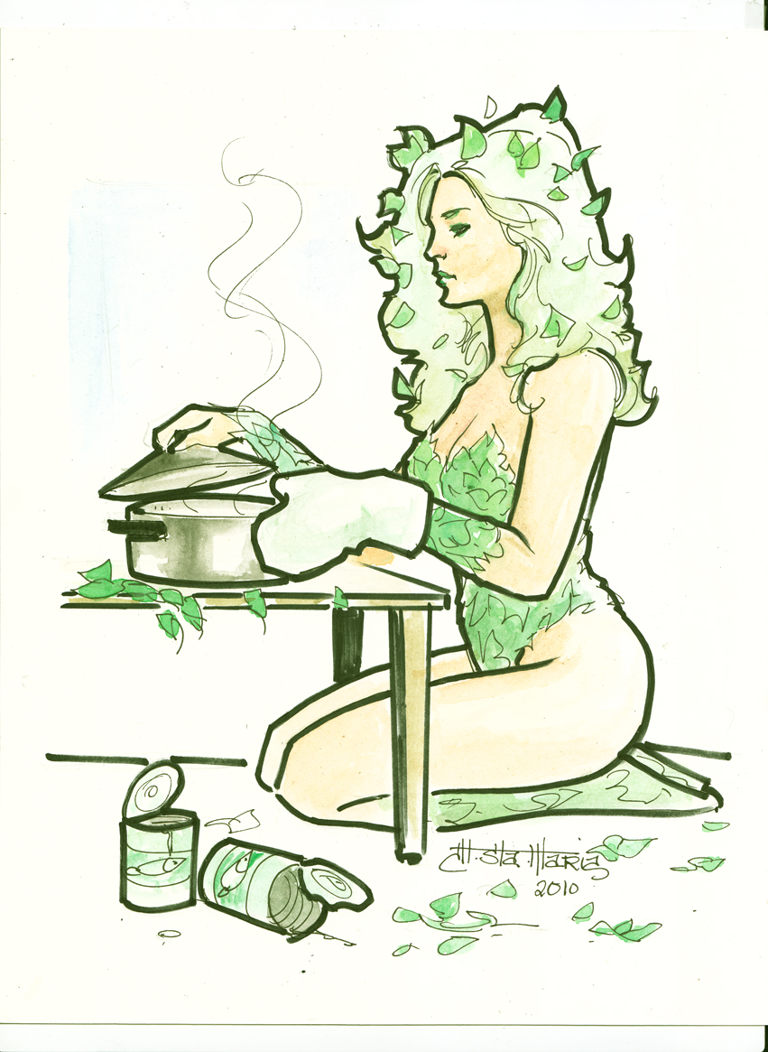 Poison Ivy_cooking