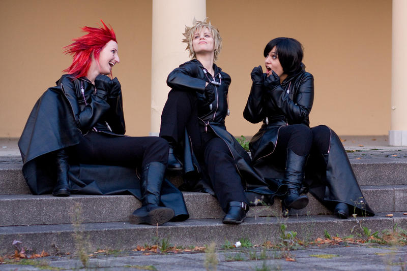 Axel, Roxas, Xion: Trio