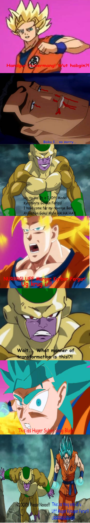 Bad Animation GokuX Handsome Superman 2 by coos111 on DeviantArt Bad Animation GokuX Handsome Superman 2 by coos111 on DeviantArt