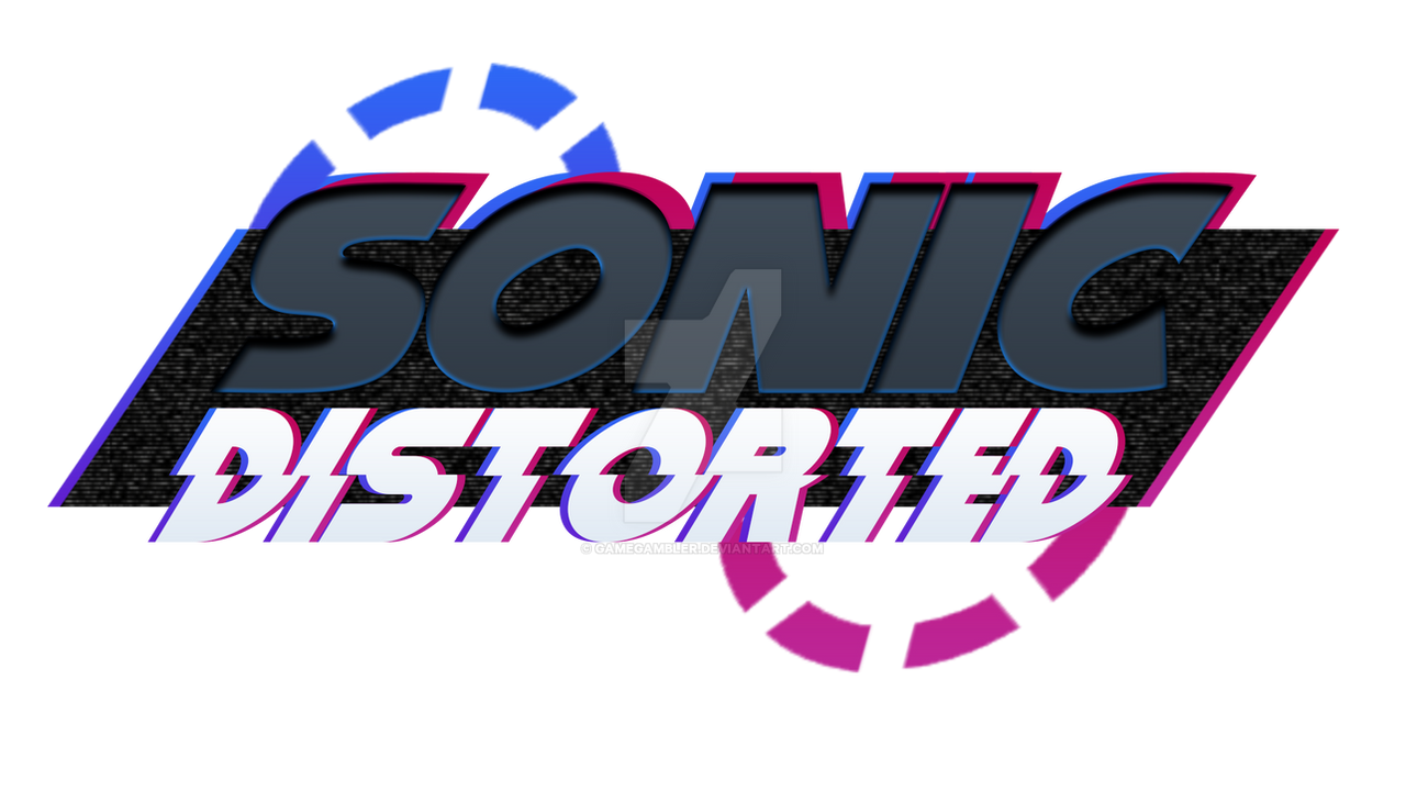 Sonic Distorted Logo by GameGambler on DeviantArt