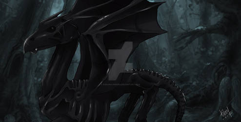 Thestral by Kurara-Himura