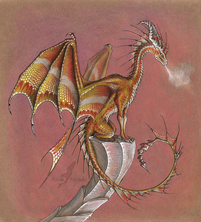 Amber dragon