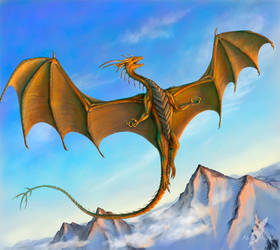 Mountain copper dragon