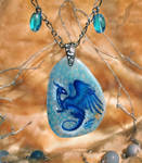 The Heart of Ice - stone painting miniature by AlviaAlcedo