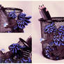 Black dragon pencil holder