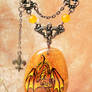 Master of fire - dragon necklace