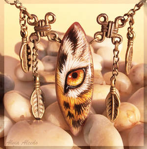 Golden tiger eye - stone painting by AlviaAlcedo Golden tiger eye - stone painting by AlviaAlcedo