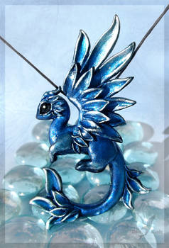 Dragon of the Silver ice forest