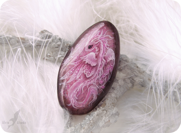 Stone egg - sakura dragoness