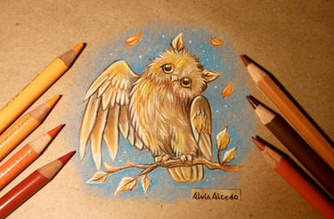 Autumnal owl