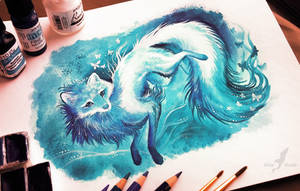 Winter fox