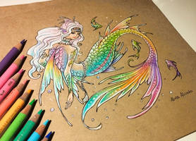 Rainbow mermaid