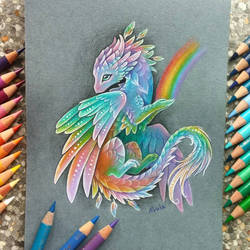 Rainbow dragon
