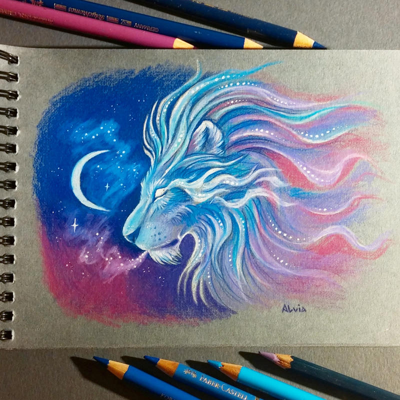Dreaming lion