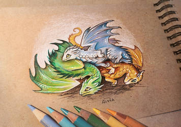 Dragon cuddle