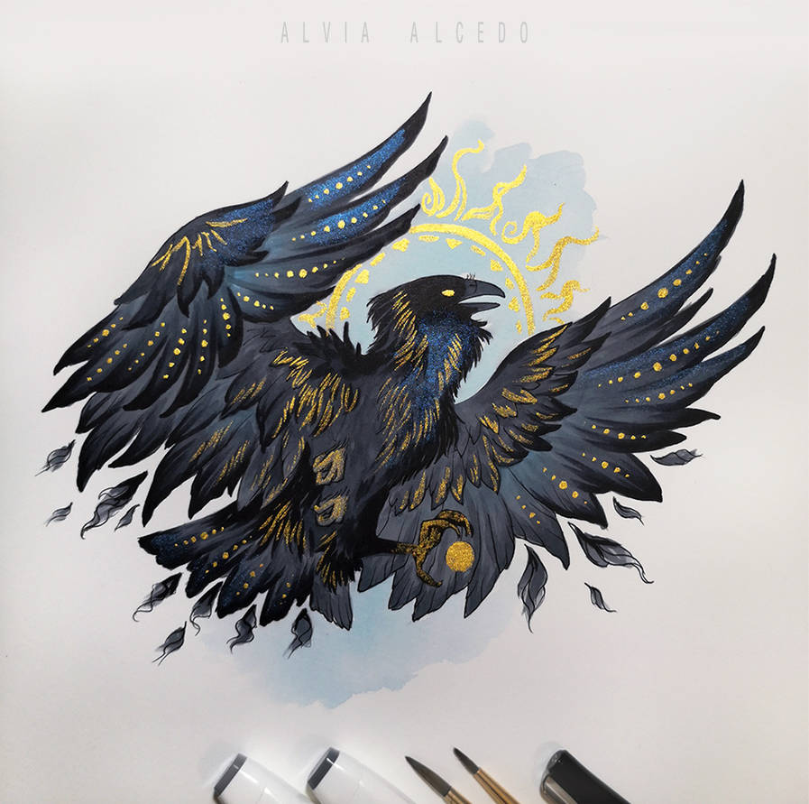 Yatagarasu by AlviaAlcedo on DeviantArt