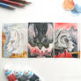 ACEO cards fro Draconian