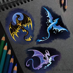 Space dragons