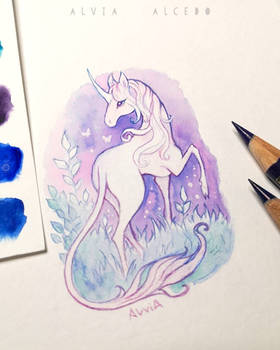 Fairy forest unicorn