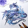 Cold flower dragon