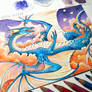 The dragon and clouds