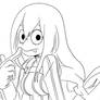 Tsuyu Asui (Line Art)