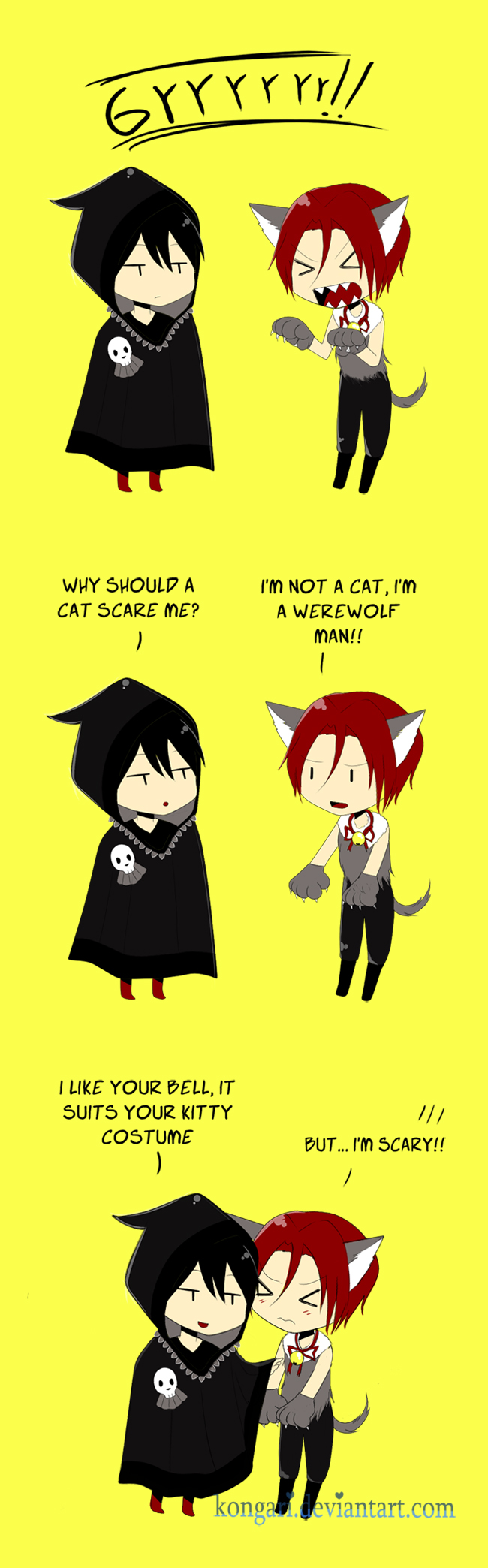 Rin's cat costume