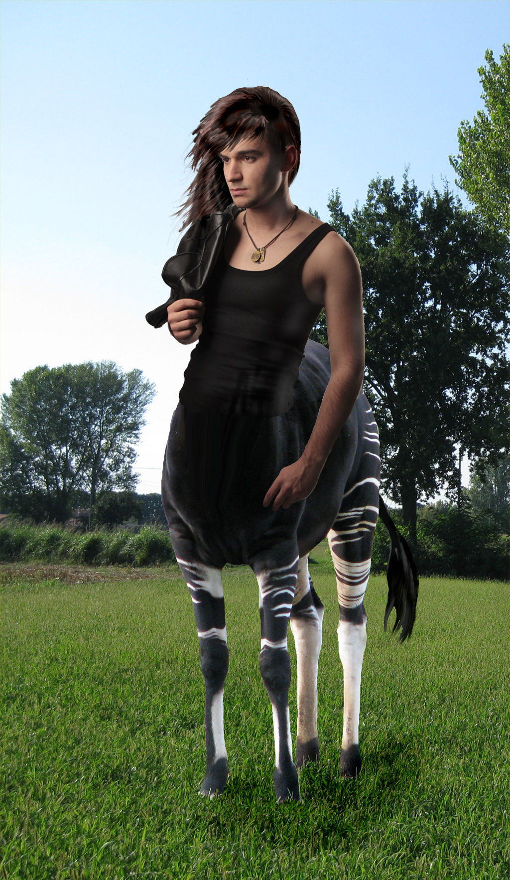 Okapi by moondragonwings on DeviantArt