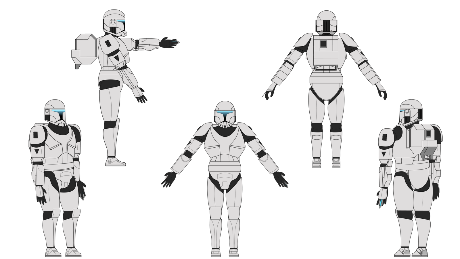 Republic Commando Model by Tin-Foil-Hat-101 on DeviantArt